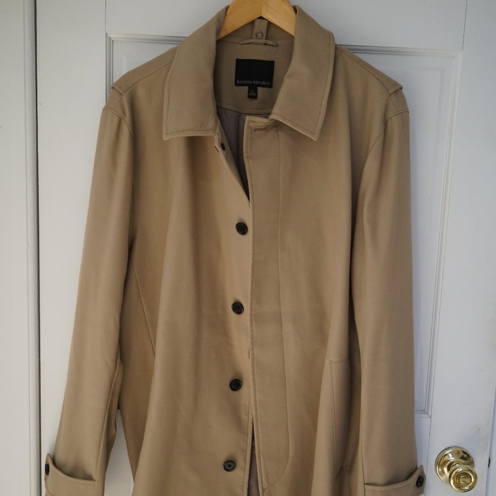 Banana Republic Water Repellent Mac Jacket